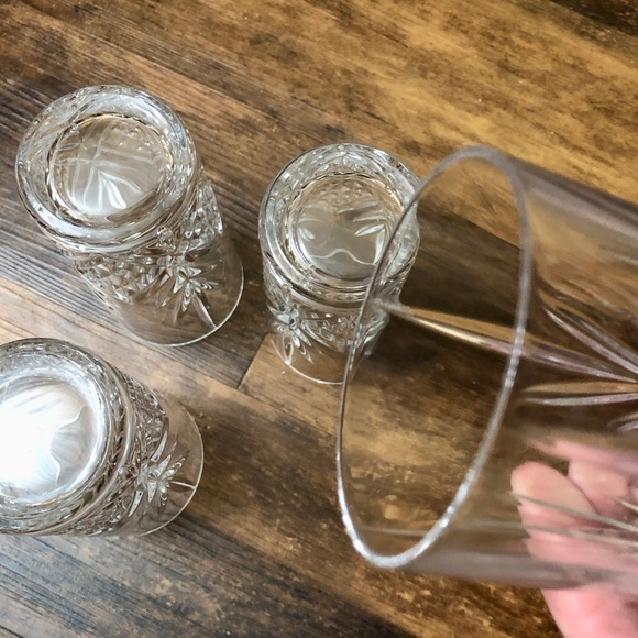 Set of 2 Crystal Drinking Glasses, Melodia, 12 ounce - Picture 5 of 8